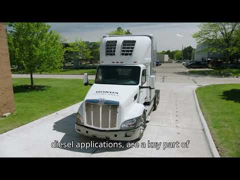 Honda Modified a Peterbilt to Run on Hydrogen Fuel Cells