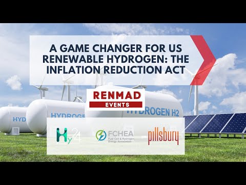 A Game Changer for US Renewable Hydrogen: the Inflation Reduction Act 📉