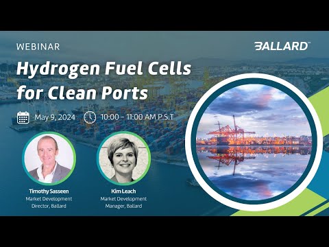 Webinar | Hydrogen Fuel Cells for Clean Ports