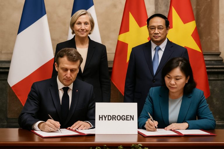 França e Vietnã acabam de assinar um acordo de US$ 540 milhões em energia hidrogênio—e isso vai mudar tudo.